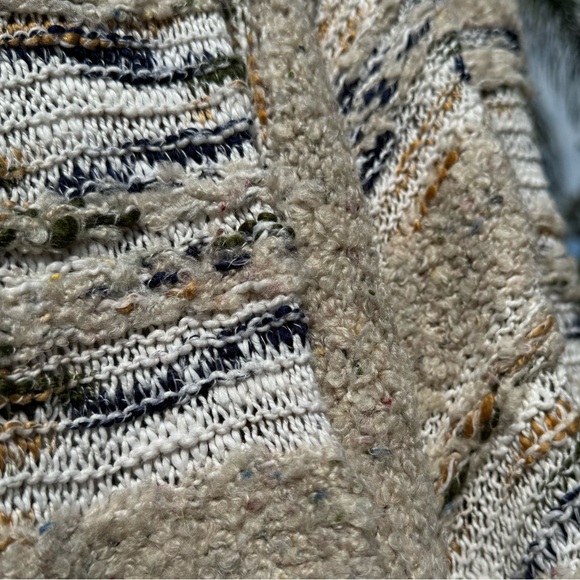 Anthropologie MOTH Oversized Cream Cabin Chloe Sweater Pockets Size Small - Picture 12 of 16